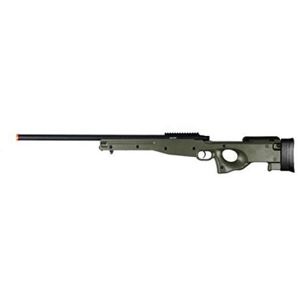 AGM Airsoft Rifle 1 AGM L96 Bolt Action Spring Sniper Airsoft Rifle Gun FPS 465 (Green)