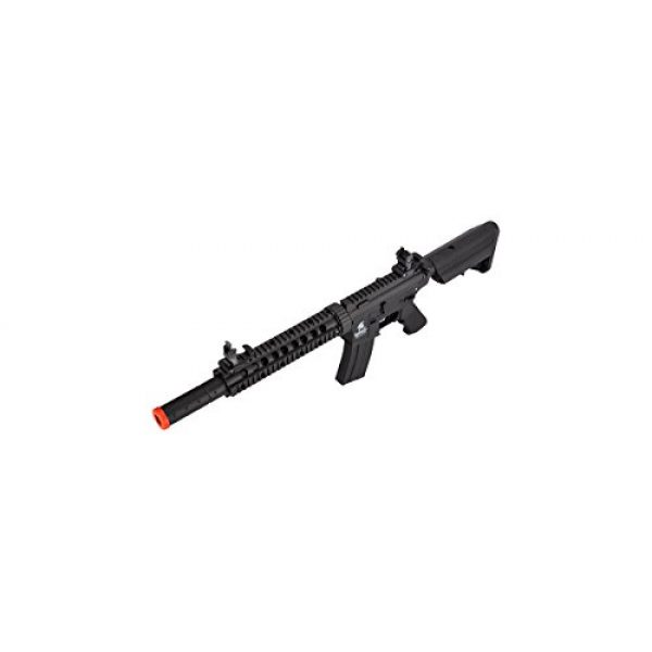 Lancer Tactical Airsoft Rifle 5 Lancer Tactical Low FPS M4 Gen 2 AEG Electric Airsoft Rifle Gun - Black