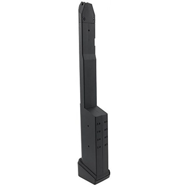 SportPro Airsoft Gun Magazine 5 SportPro 90 Round Polymer High Capacity Magazine for AEP G18C Airsoft - Black