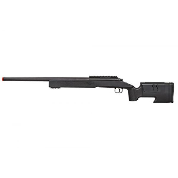 ASG Airsoft Rifle 4 ASG McMillian Sportline M40A3 Bolt Action Spring Sniper Airsoft Rifle (Black)