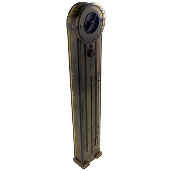SportPro Airsoft Gun Magazine 3 SportPro CYMA 280 Round Polymer High Capacity Magazine for AEG P90 Airsoft - Transparent