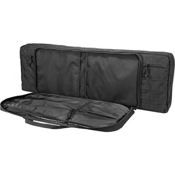 Loaded Gear Rifle Case 2 Loaded Gear 36" Long Tactical Soft Rifle Pistol Gun Bag Case, Black