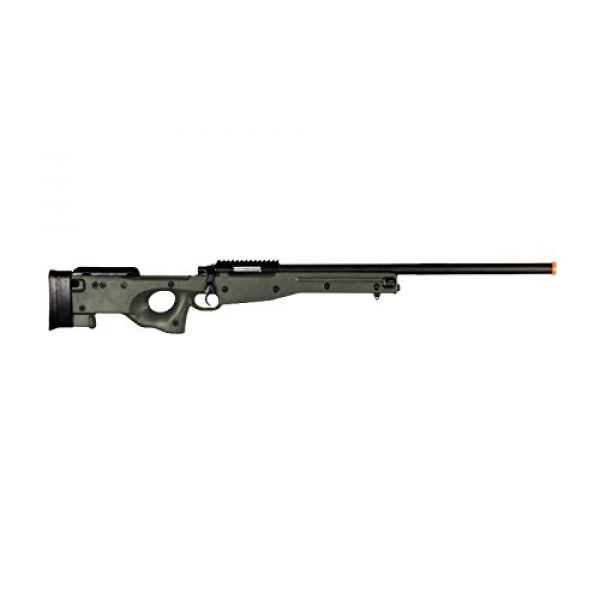 AGM Airsoft Rifle 3 AGM L96 Bolt Action Spring Sniper Airsoft Rifle Gun FPS 465 (Green)