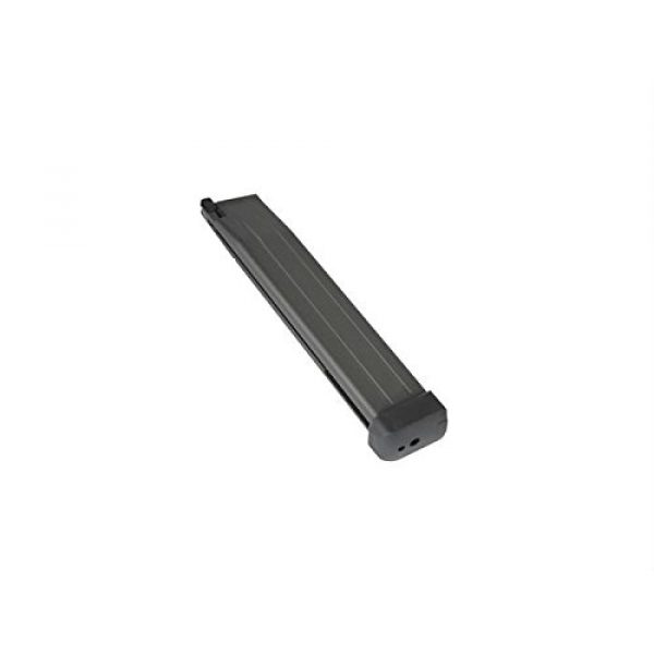 WE Airsoft Magazine 1 WE 50rd Hi Cap Long Green Gas Airsoft Magazine