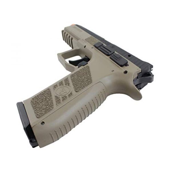 ASG Airsoft Pistol 4 ASG CZ P-09 Gas Powered Airsoft Pistol with Outer Barrel Threading
