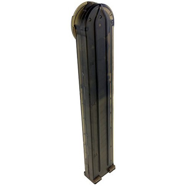 SportPro Airsoft Gun Magazine 5 SportPro CYMA 280 Round Polymer High Capacity Magazine for AEG P90 Airsoft - Transparent