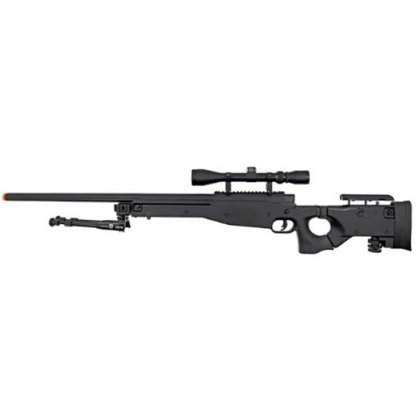 Well Airsoft Rifle 2 Well l96 spring sniper airsoft rifle w/ bi-pod and scope(Airsoft Gun)