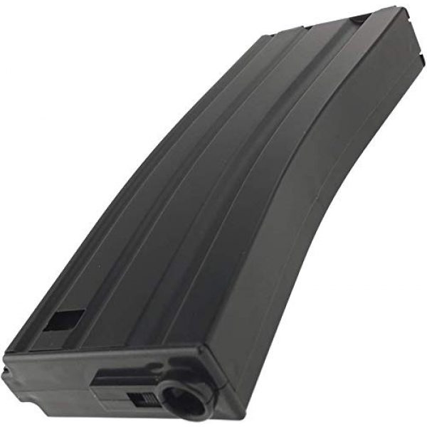 SportPro Airsoft Gun Magazine 6 SportPro Jing Gong 60 Round Metal Low Capacity Magazine for AEG M4 M16 Airsoft - Black