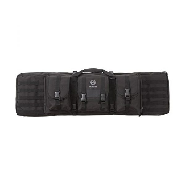Allen Company Airsoft Gun Case 1 Allen Company Ruger Double Rifle Case with MOLLE System, Black, 42