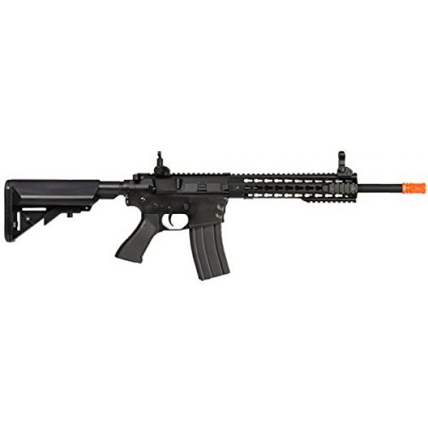 UKARMS Airsoft Rifle 4 UKARMS Lancer Tactical AEG M4 Keymod Electric Automatic Airsoft Rifle Gun - Full Metal Gearbox -