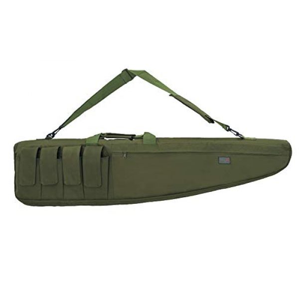 Mlida Airsoft Gun Case 1 Mlida Rifle Bag Outdoor Tactical Carbine Cases Long Gun Case Bag for Hunting Shooting Range Sports Storage and Transport Length in 43"