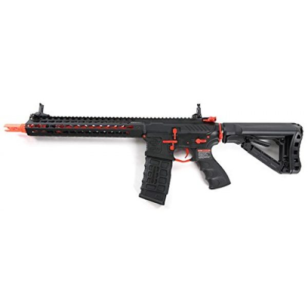 G&G Airsoft Rifle 1 G&G Combat Machine CM16 SRXL 6mm Airsoft AEG Rifle w/KeyMod & MOSFET, Red Edition