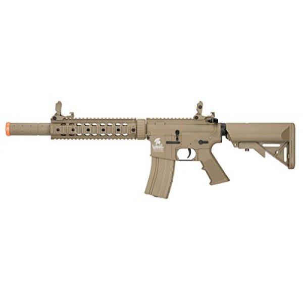 Lancer Tactical Airsoft Rifle 1 Lancer Tactical M4 Gen 2 AEG Electric Airsoft Rifle Gun - Tan
