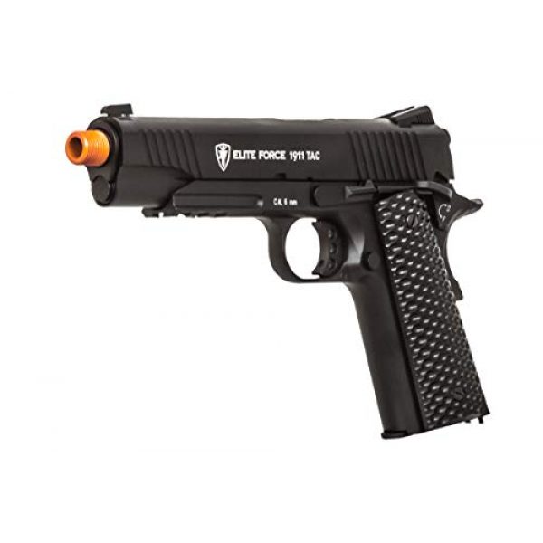 Elite Force Airsoft Pistol 1 Elite Force 1911 Gen 3 Tactical CO2 Blowback Airsoft Pistol (Black)