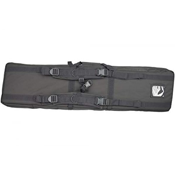 Lancer Tactical Rifle Case 3 Lancer Tactical 48" Double Gun Bag 600D PVC MOLLE Belt Rifle Bag