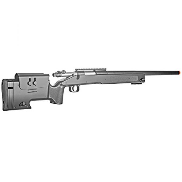 BBTac Airsoft Rifle 4 BBTac Airsoft Sniper Rifle M62 - Bolt Action Powerful Spring Airsoft Gun, Extreme Powerful FPS with .20g 6mm BBS