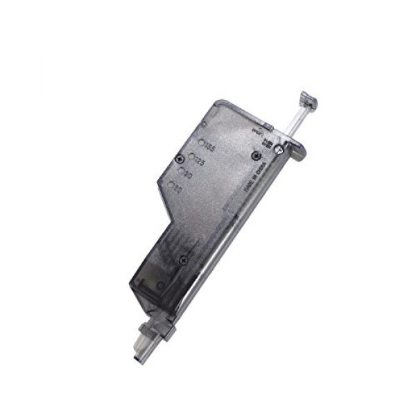 Asura Airsoft Gun Magazine 2 Asura Airsoft 6mm BB Speed Loader XL, 200 Round Large Capacity