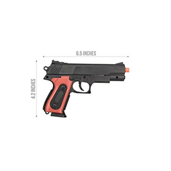 UKARMS Airsoft Pistol 2 UKARMS P238 Airsoft Hand Gun Full Size Spring Pistol w 6mm BBS BB