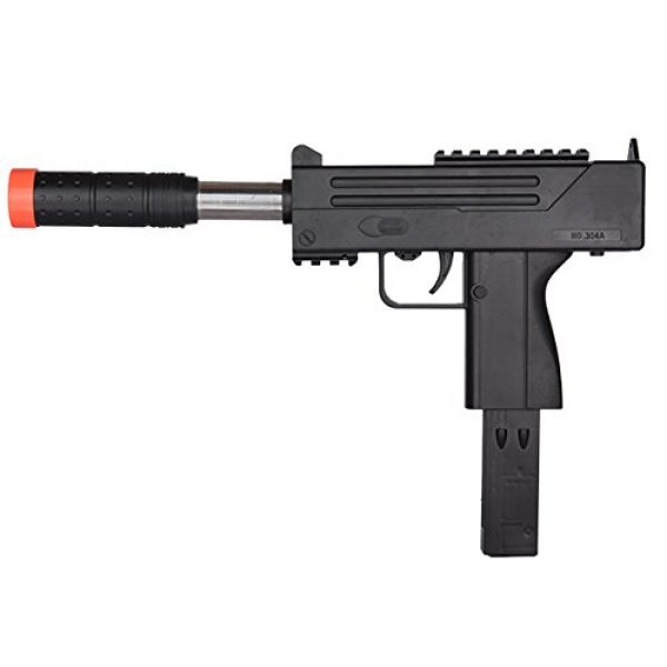 UKARMS Airsoft SMG Rifle 3 UKARMS Spring MAC Uzi Airsoft Gun SMG Pistol w/ 6mm BBS + Detachable Magazine