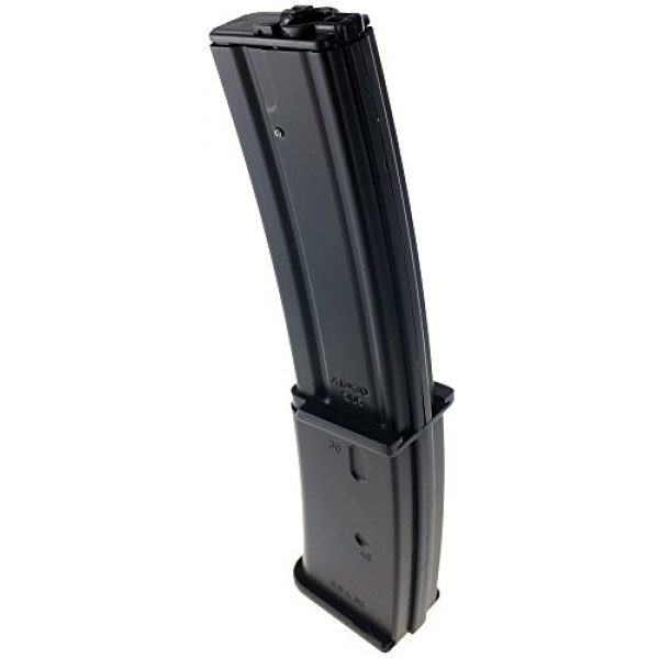SportPro Airsoft Gun Magazine 4 SportPro Well 145 Round Polymer High Capacity Magazine for AEG MP7 3 Pack Airsoft - Black