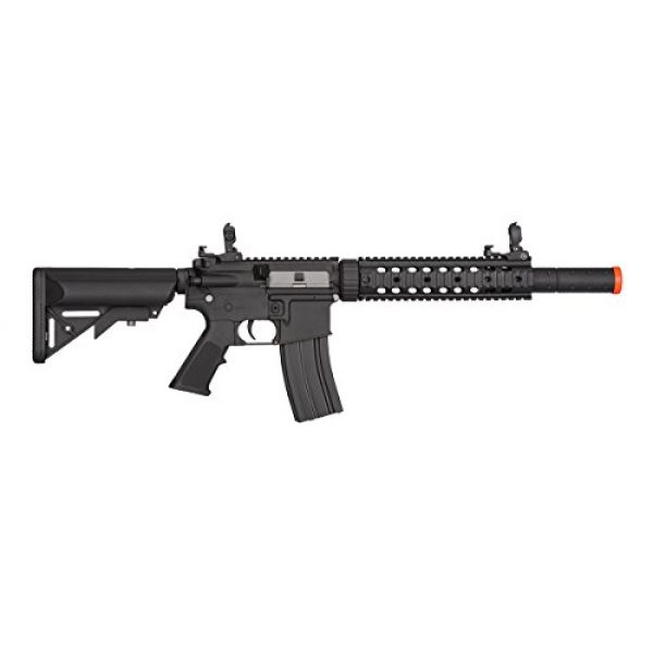 Lancer Tactical Airsoft Rifle 2 Lancer Tactical Low FPS M4 Gen 2 AEG Electric Airsoft Rifle Gun - Black