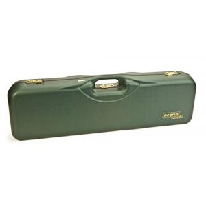 Negrini Cases Airsoft Gun Case 1 Negrini Cases 1646LR-3C/4733 Shotgun Case for O/U ABS/1 Gun/3 Barrels to 34 5/8-Inch/Med-Rib, Green/Brown