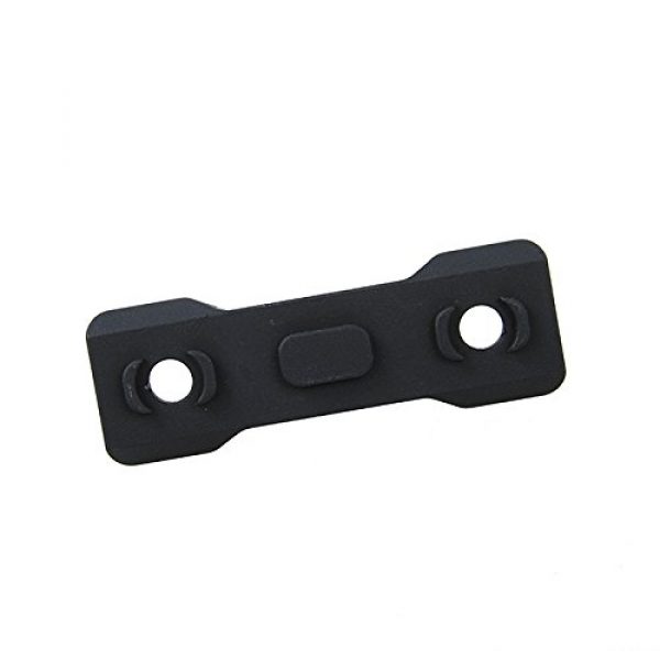 TMC  3 TMC Versatile Parts M-Lock Bipod Mount Aluminum Airsoft Gun Modification Part -Black