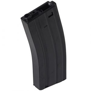 UKARMS Airsoft Gun Magazine 1 UKARMS M4 / M16-350 Round Airsoft Hi-Cap Magazine Clip AEG Electric Rifles - Metal