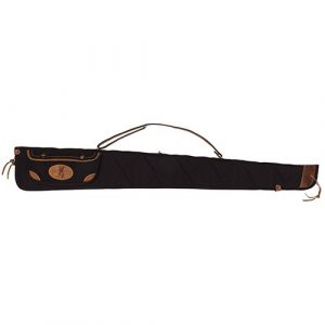 Browning Rifle Case 1 Browning Lona Black/Brown 52" Leather Shotgun Case (1413889952)