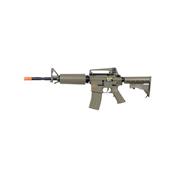 Lancer Tactical Airsoft Rifle 1 Lancer Tactical LT-06T M4A1 Airsoft Electric Gun Metal Gear FPS-400 - Dark Earth