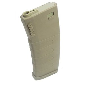 KWA Airsoft Gun Magazine 1 KWA Airsoft M14/M16 Mid-Cap 120 Rounds Polymer Magazine Dark Earth (1 Piece)