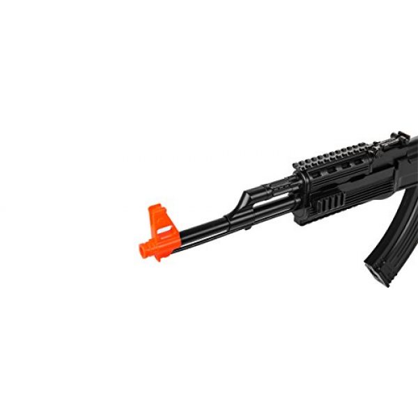 UKARMS Airsoft Rifle 5 UKARMS AK-47 AEG Semi/Full Auto Electric Airsoft Rifle Gun High Capacity Magazine FPS 150
