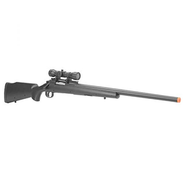 BBTac Airsoft Rifle 5 BBTac Airsoft Gun Package - American Sniper - Powerful Spring Sniper Rifle, Shotgun, and BB Pellets, Great for Starter Pack Game Play