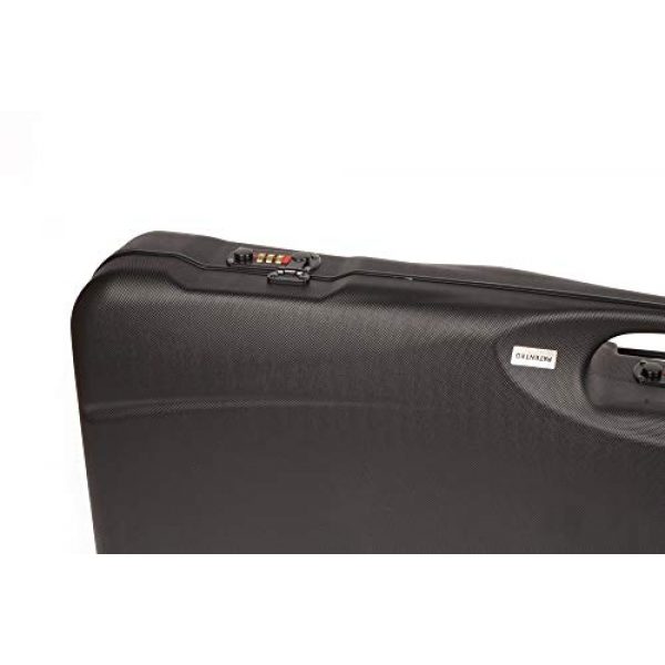 Negrini Cases Airsoft Gun Case 5 Negrini Cases 1652LR-TS/5040 Shotgun Case for O/U ABS/1 Gun/1 Barrel up to 33 1/2-Inch with 3 Tube Set, Black/Blue
