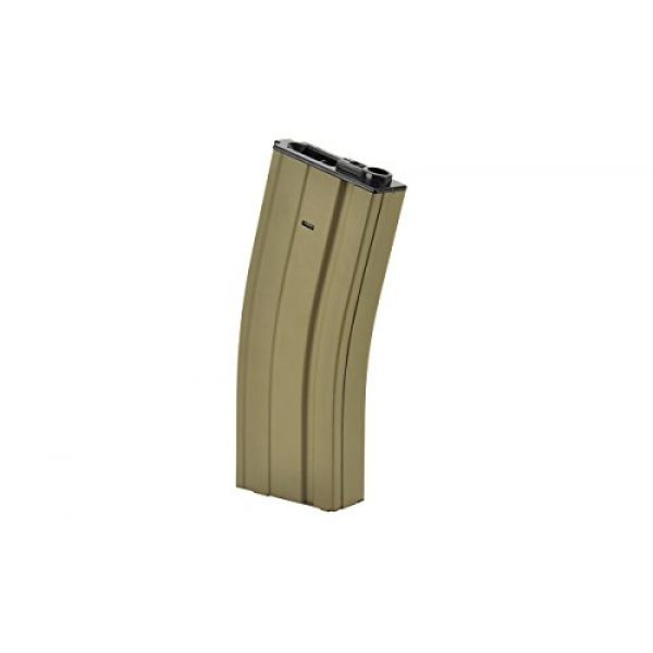 Golden Eagle Airsoft Gun Magazine 2 Golden Eagle Air Soft Airsoft Gameplay BB Airsoft Magazine M4 AEG 300rd High Capacity - Tan Airsoft Use