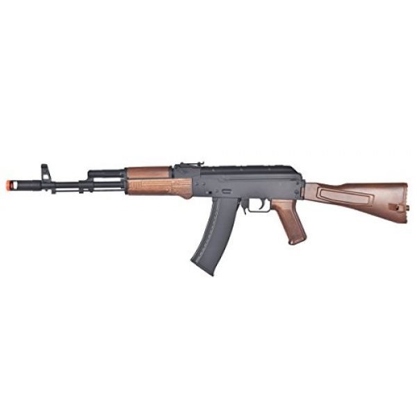 Well Airsoft Rifle 1 Wells D74 AK47 Full Automatic Electric Airsoft Gun, Wood