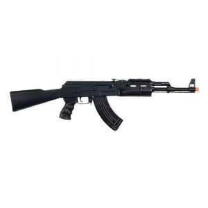 UKARMS Airsoft Rifle 1 UKARMS P48 Airsoft Gun Tactical AK-47 Spring Rifle with Flashlight FPS 250
