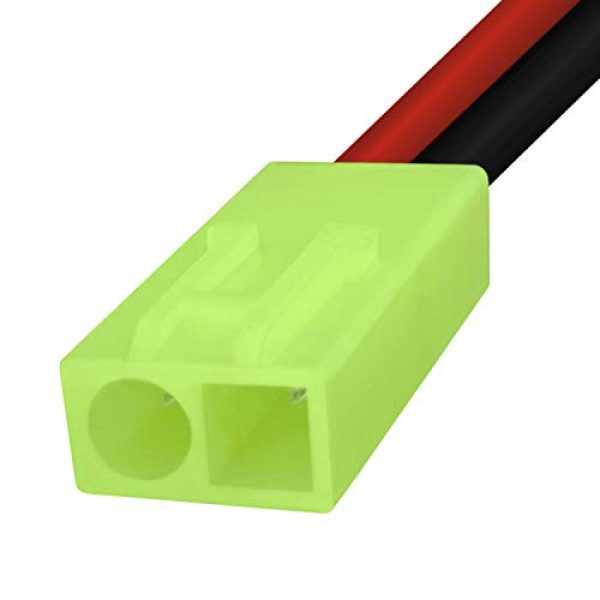 Mighty Max Battery 4 Mighty Max Battery 8.4V NiMH 1600mAh Replaces Airsoft Battery AEG Gun AK-47 JG CYM Brand Product