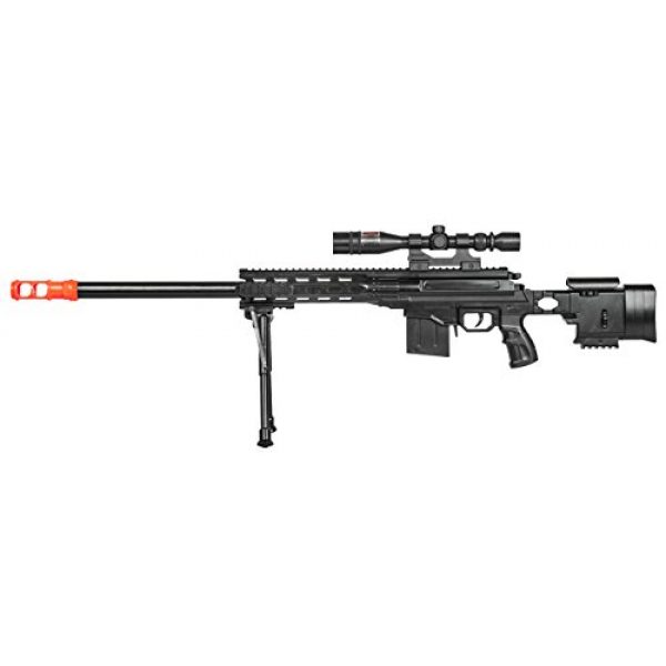 UKARMS Airsoft Rifle 1 UKARMS Top Marksman Sniper Spring Airsoft Rifle Gun FPS 225 w/Bipod