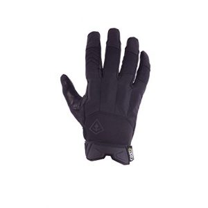 First Tactical 1 First Tactical Womens Pro Knuckle Glove | TPR Protective Knuckles with Goatskin Touchscreen Leather