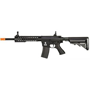 UKARMS Airsoft Rifle 1 UKARMS Lancer Tactical AEG M4 Keymod Electric Automatic Airsoft Rifle Gun - Full Metal Gearbox -