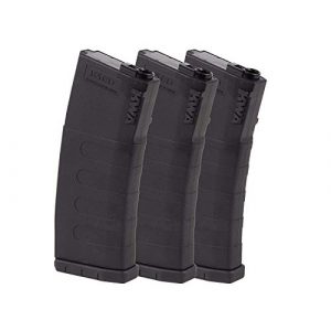 KWA Airsoft Magazine 1 KWA K120C Adjustable ERG/AEG2.5/AEG3 MidCap Airsoft Magazines  3 Pack