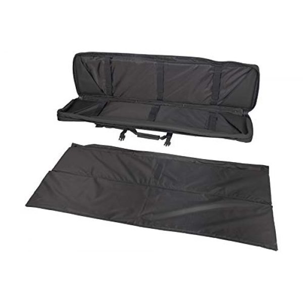 Lancer Tactical Rifle Case 6 Lancer Tactical 48" Double Gun Bag 600D PVC MOLLE Belt Rifle Bag