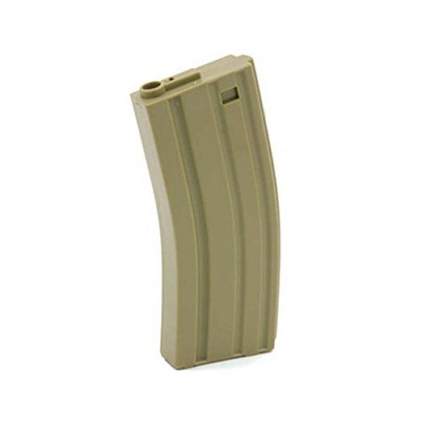 Elite Force Airsoft Magazine 1 Elite Force M4/M16 140rd Midcap Airsoft Magazine Tan