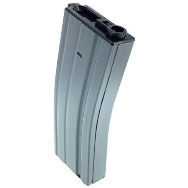 SportPro Airsoft Gun Magazine 2 SportPro 300 Round Metal High Capacity Magazine for AEG M4 M16 Airsoft Gray