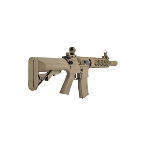Lancer Tactical Airsoft Rifle 4 Lancer Tactical M4 Gen 2 AEG Electric Airsoft Rifle Gun - Tan