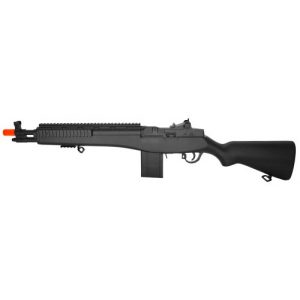 Double Eagle Airsoft Rifle 1 Powerful! Metal and abs Plastic Spring Powered m14 Assault Sniper Rifle fps-300 Airsoft Gun (Airsoft Gun)