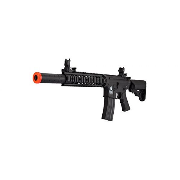 Lancer Tactical Airsoft Rifle 3 Lancer Tactical Low FPS M4 Gen 2 AEG Electric Airsoft Rifle Gun - Black