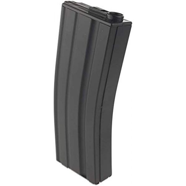 SportPro Airsoft Gun Magazine 2 SportPro Jing Gong 60 Round Metal Low Capacity Magazine for AEG M4 M16 Airsoft - Black