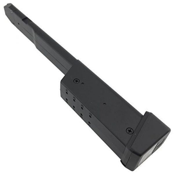 SportPro Airsoft Gun Magazine 7 SportPro 90 Round Polymer High Capacity Magazine for AEP G18C Airsoft - Black